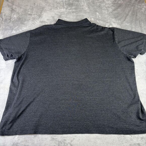 Polo Ralph Lauren Polo Shirt Mens 4XB Charcoal Gray Embroidered Pony Logo Big - Picture 10 of 11